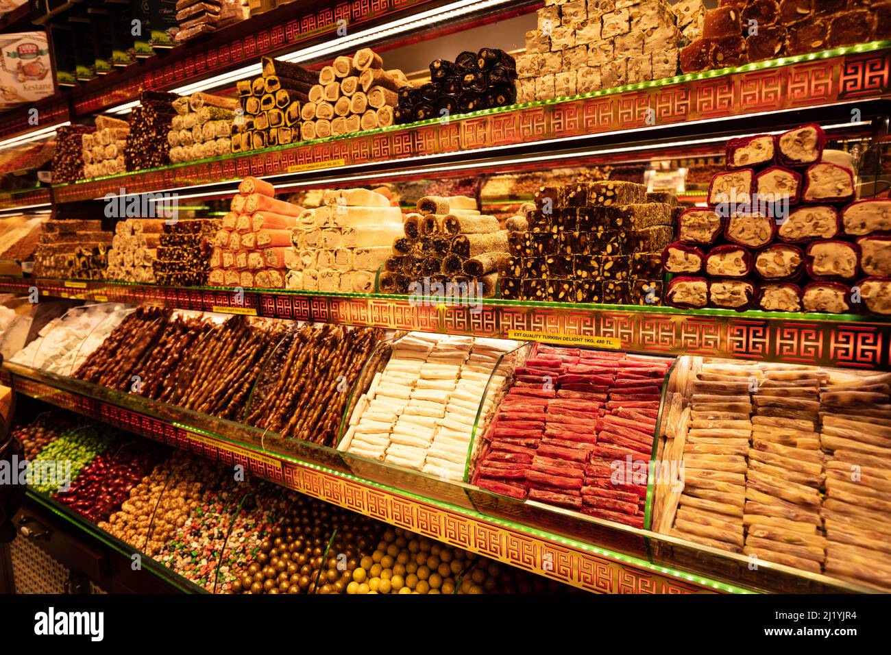 Mercado de Especias - Estambul Foto de stock