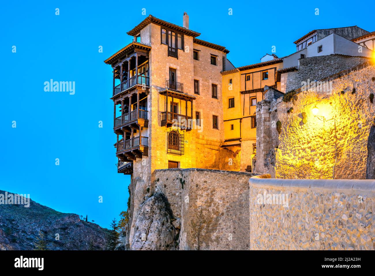 Casas colgantes (casas colgadas), Cuenca, Castilla-La Mancha, España  Fotografía de stock - Alamy