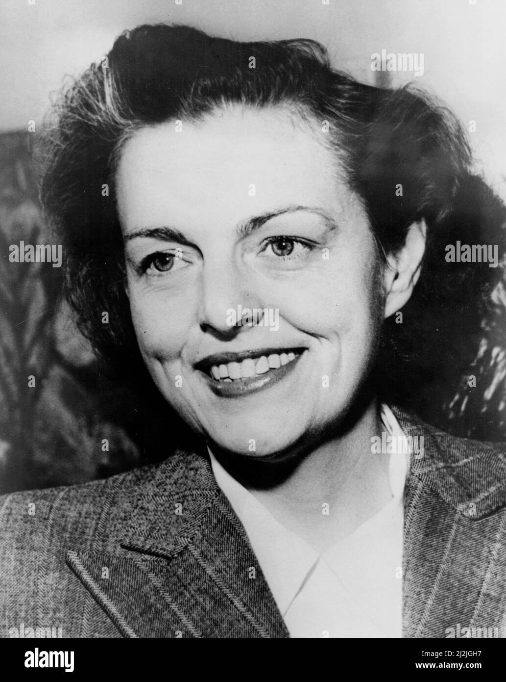Helen Douglas, Representante de los Estados Unidos de California, 1945 Foto de stock