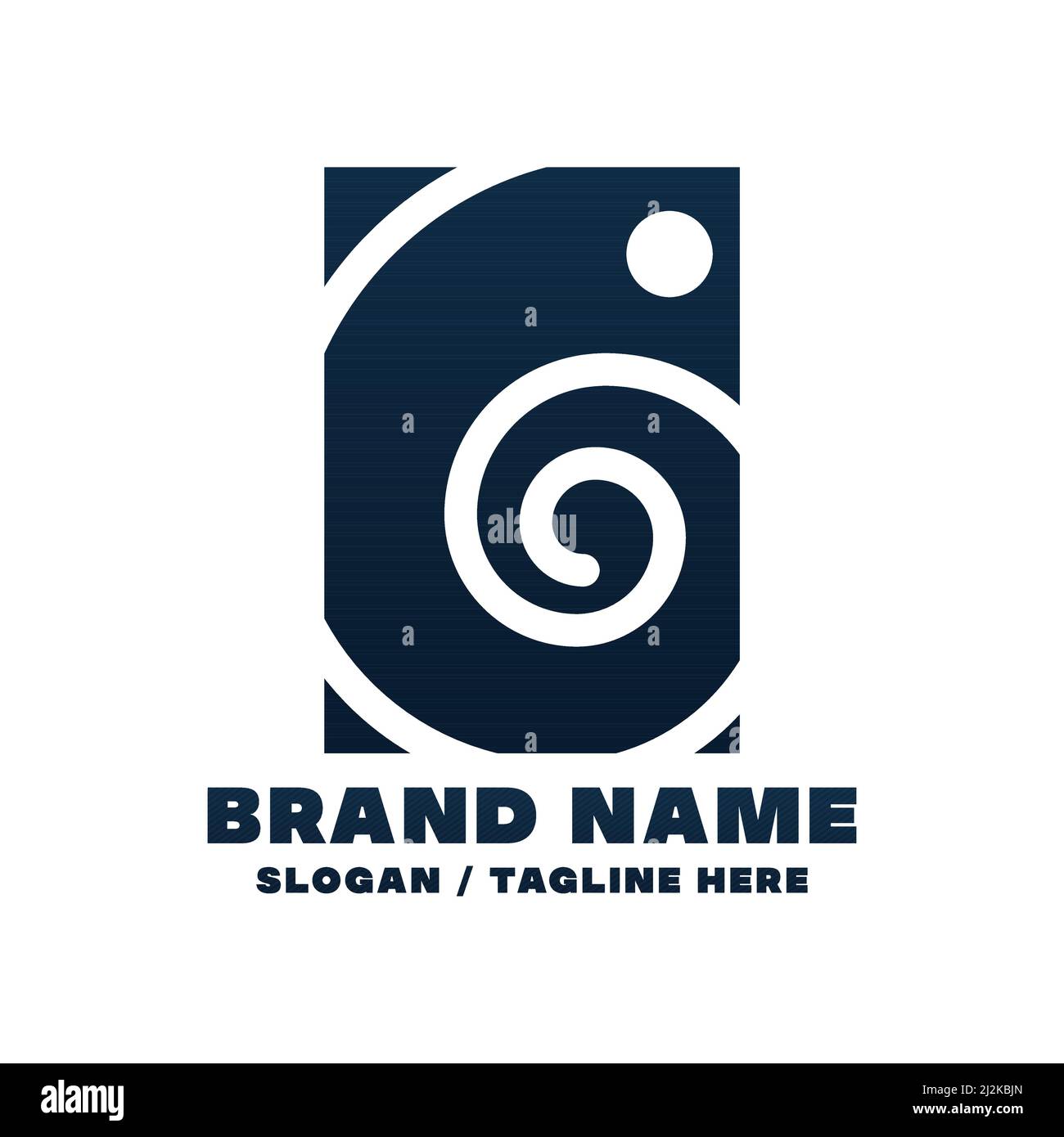 Plantilla de diseño del logotipo de la letra G. Este logotipo es muy