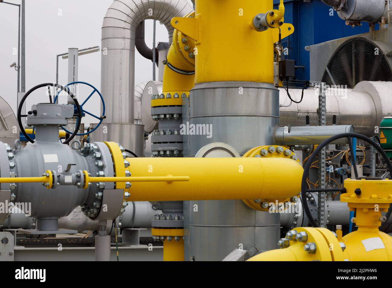 KoscianBronsko, Polonia 1 de abril de 2022 Polish Oil Mining and