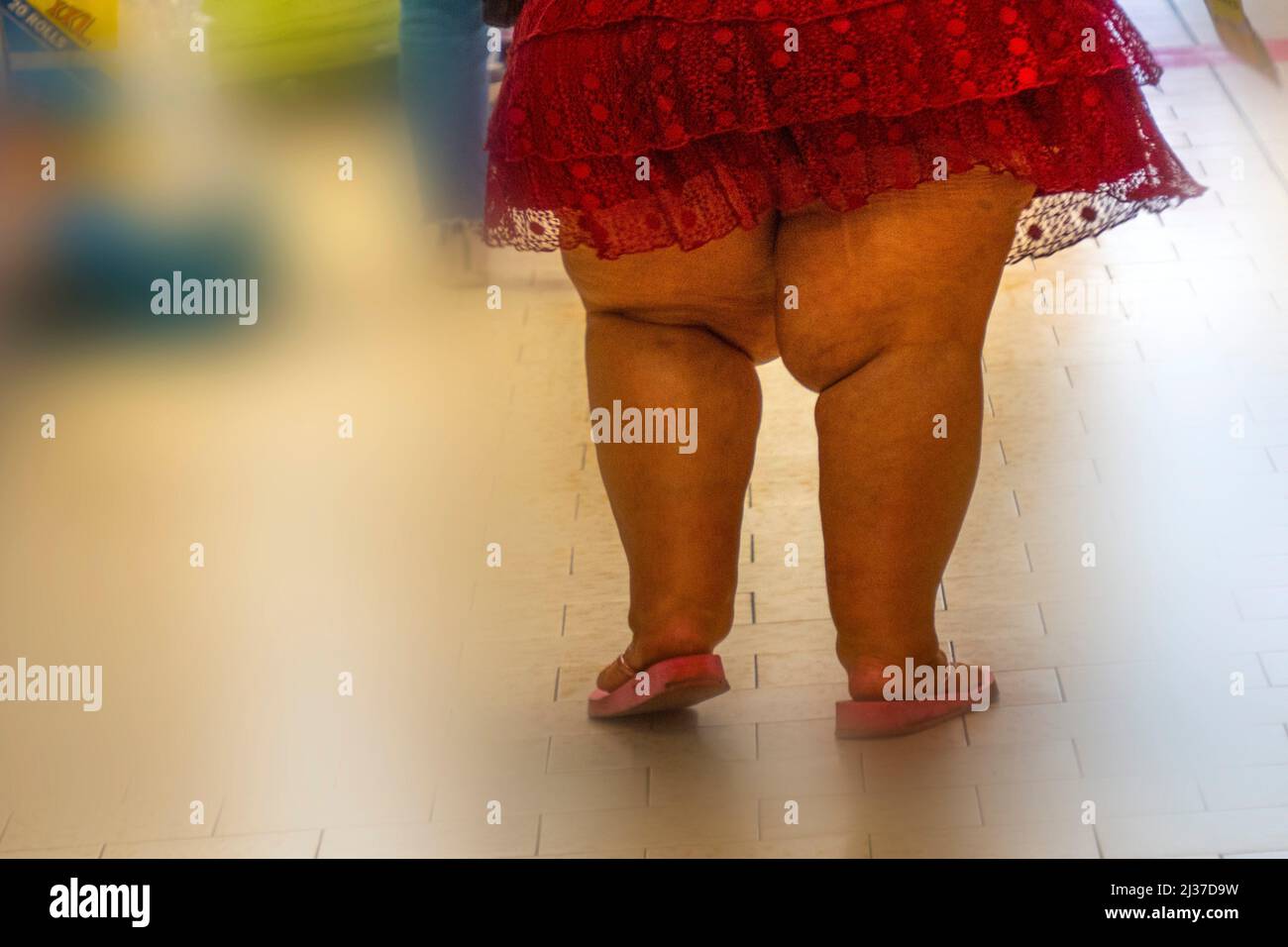 Obesidad Foto de stock
