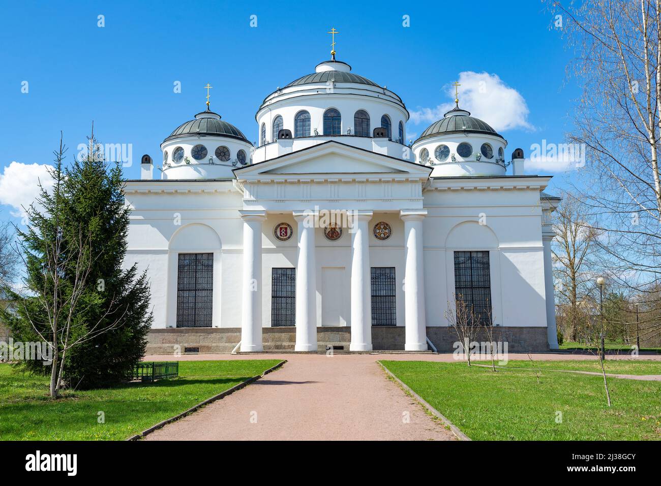 Antigua Catedral de Santa Sofía (1788) de cerca. Tsarskoye Selo, San  Petersburgo. Rusia Fotografía de stock - Alamy