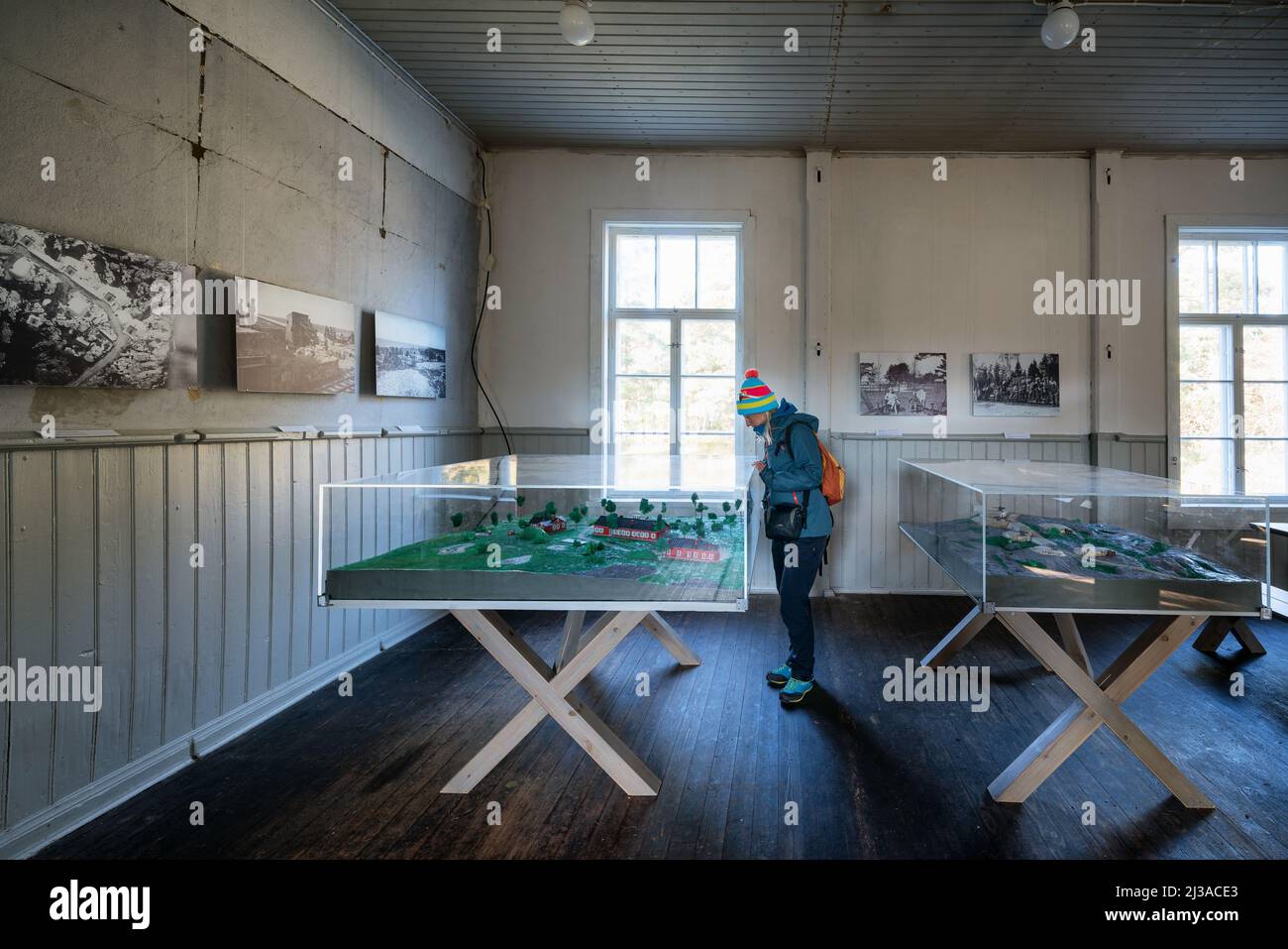 Explorar la isla de Örö, Kemiönsaari, Finlandia Foto de stock