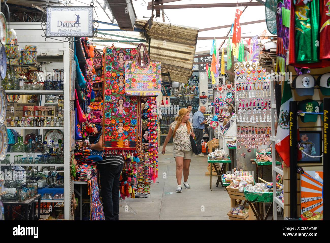 Mercado Artesanal Mercado De Artesanías La Ciudadela, Ciudad de México,  México Fotografía de stock - Alamy