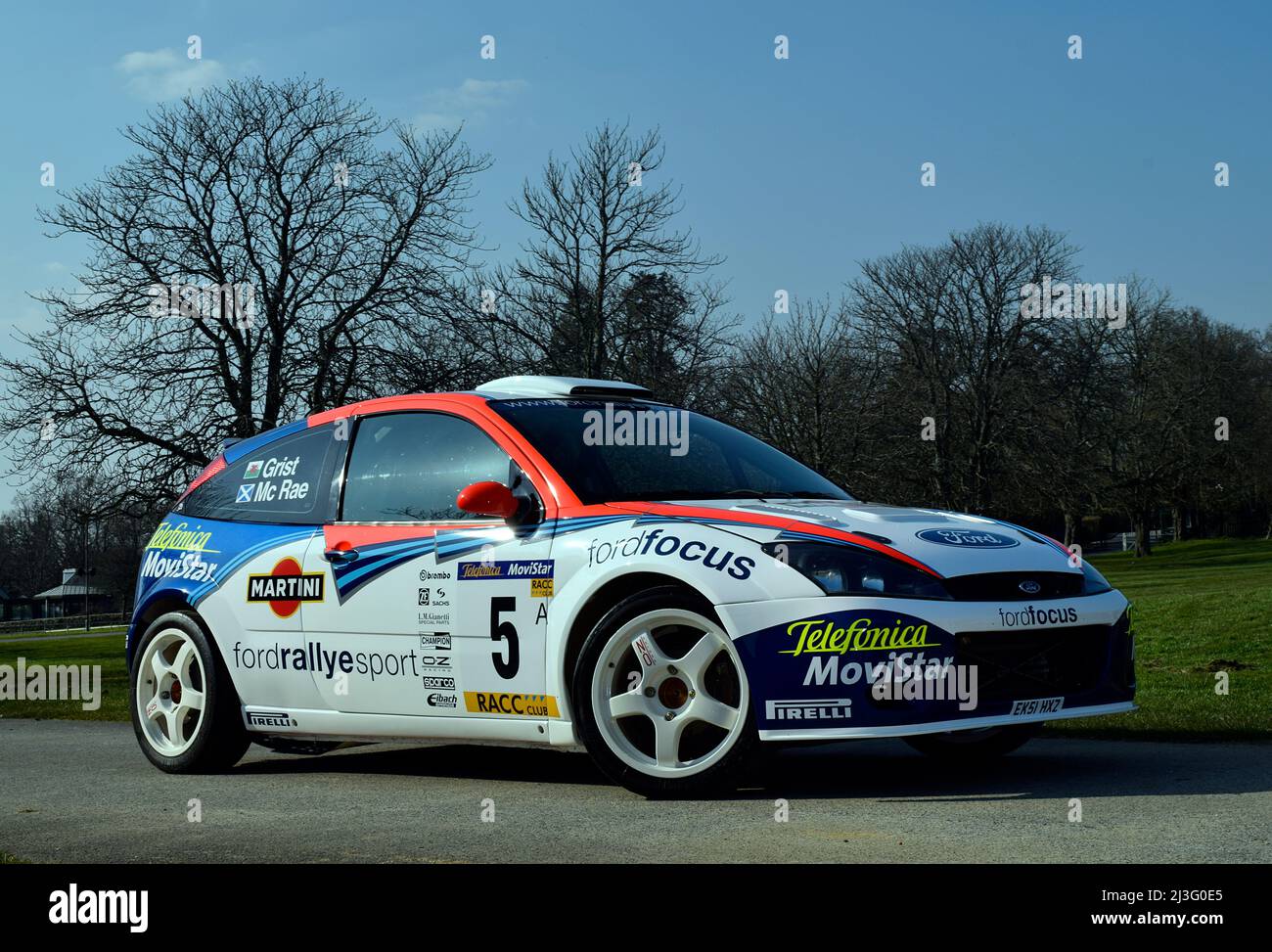2002 Ford Focus WRC Foto de stock