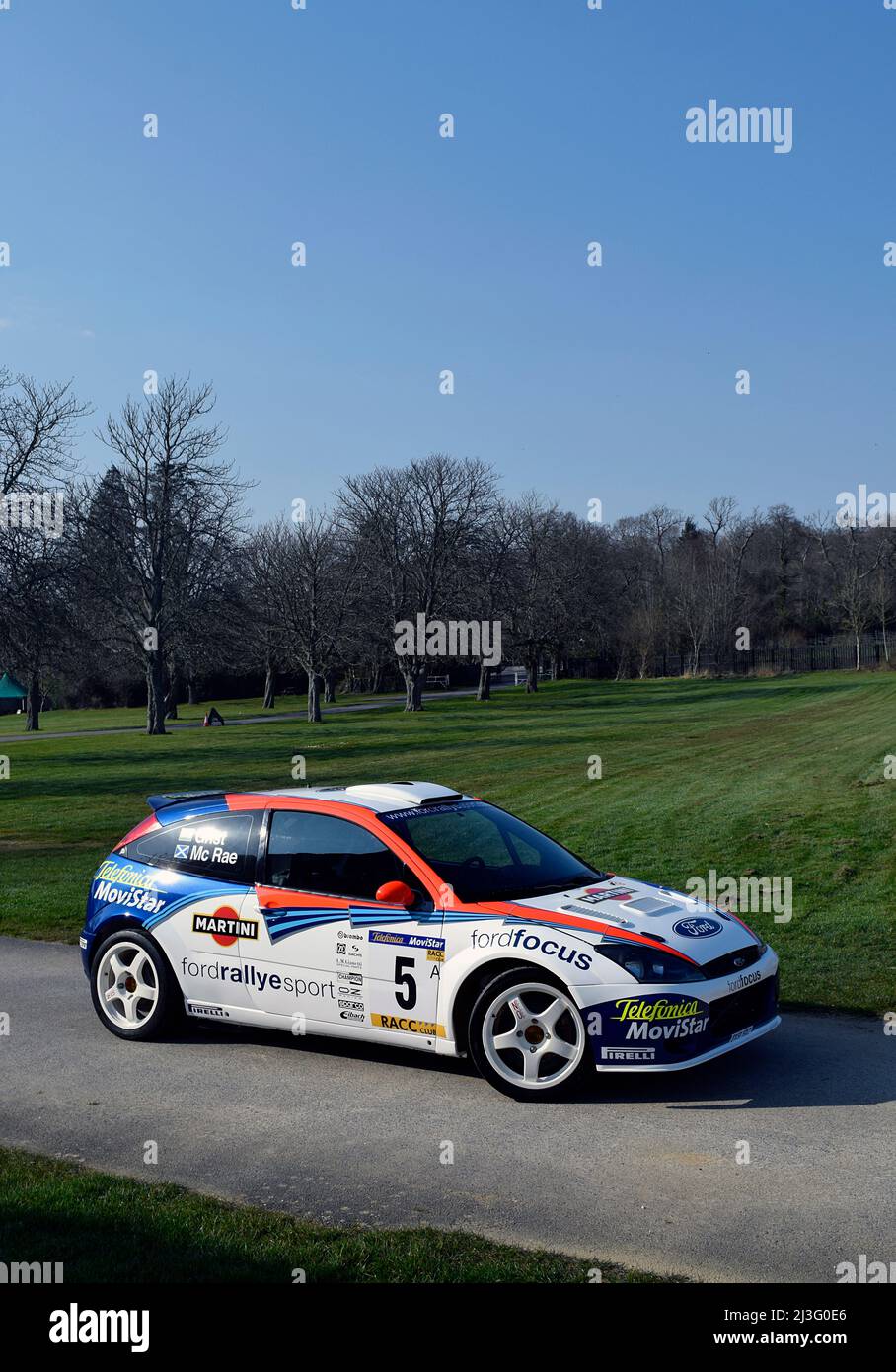 2002 Ford Focus WRC Foto de stock