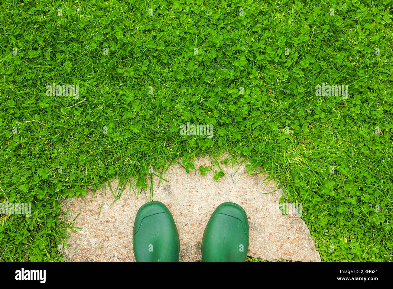 Botas de goma 2025 verdes