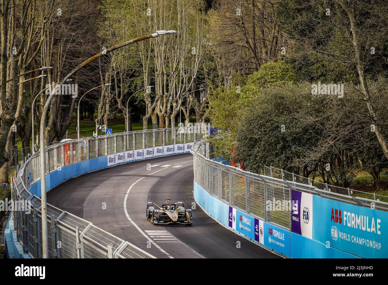 Roma, Italia. 08th de Abr de 2022. 8 de abril de 2022, Roma, Italia: 13 DA  COSTA Antonio Felix (POR), DS Techeetah, DS E-tense FE21, acción durante el  ePrix de la Ciudad