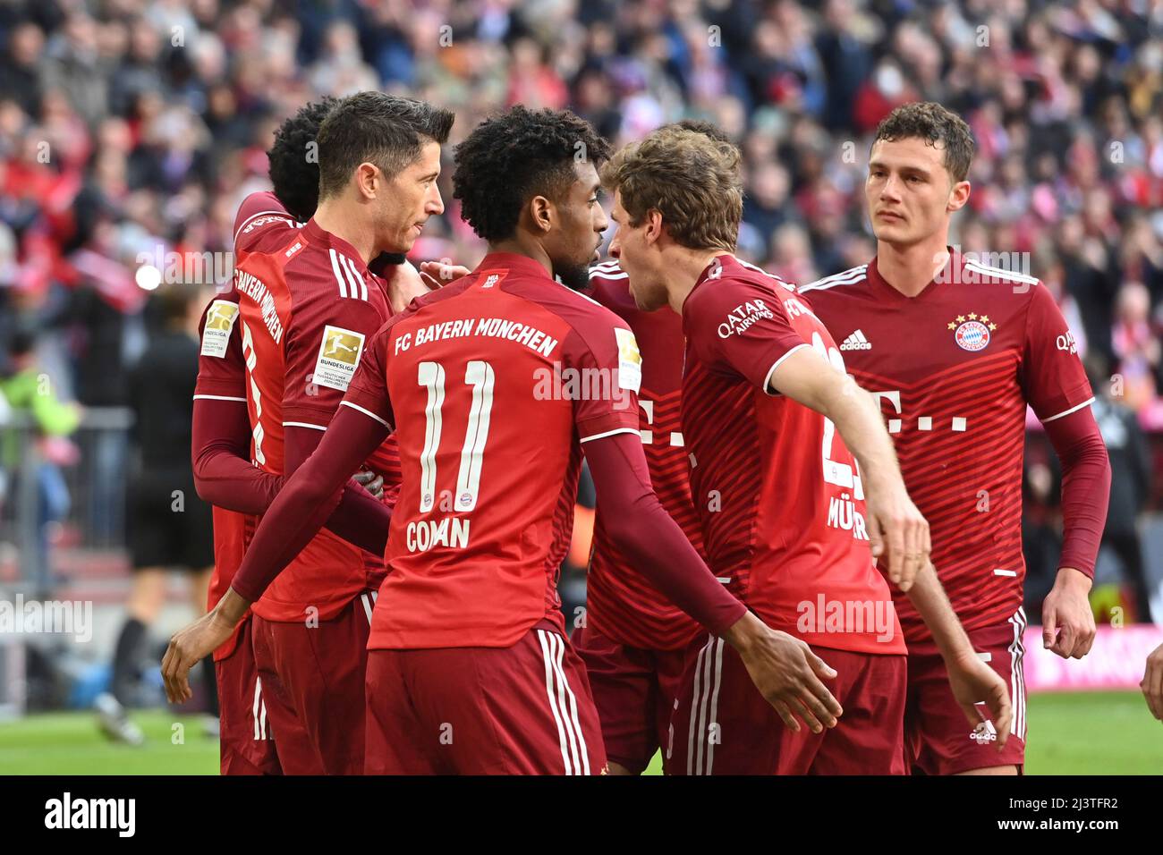 Primera Camiseta Bayern Munich Jugador Pavard 2021-2022
