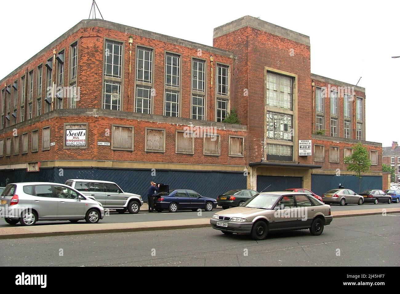 Proyecto de desarrollo de Albion Square. Kingston upon Hull. Demolición