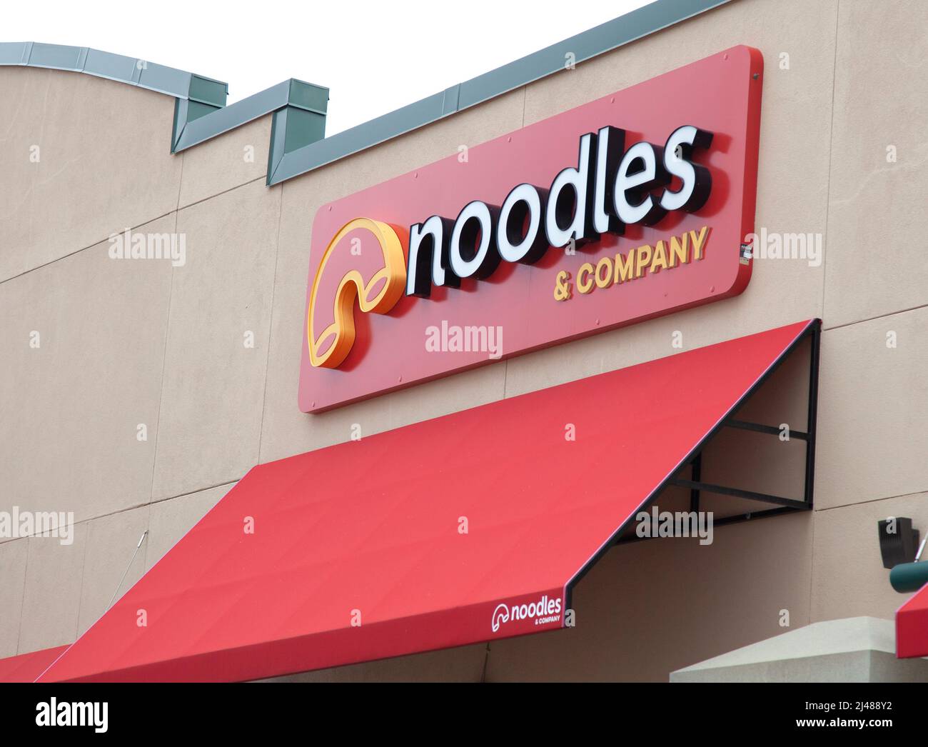 Noodles & Company Restaurant St Paul Minnesota MN Estados Unidos Foto de stock