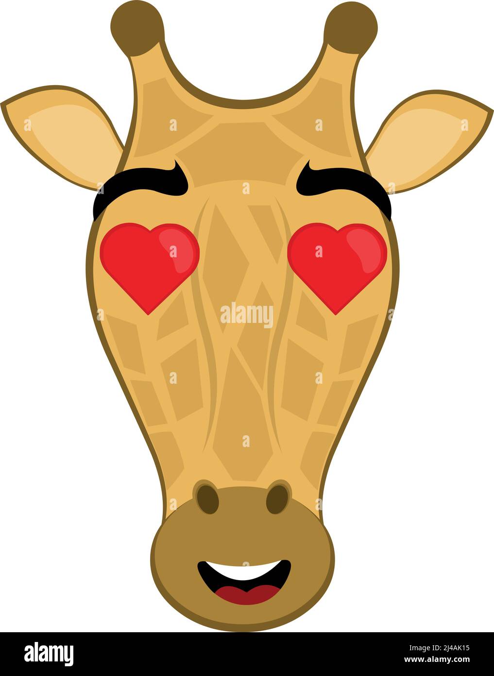 Ojos de jirafa Imágenes vectoriales de stock - Alamy