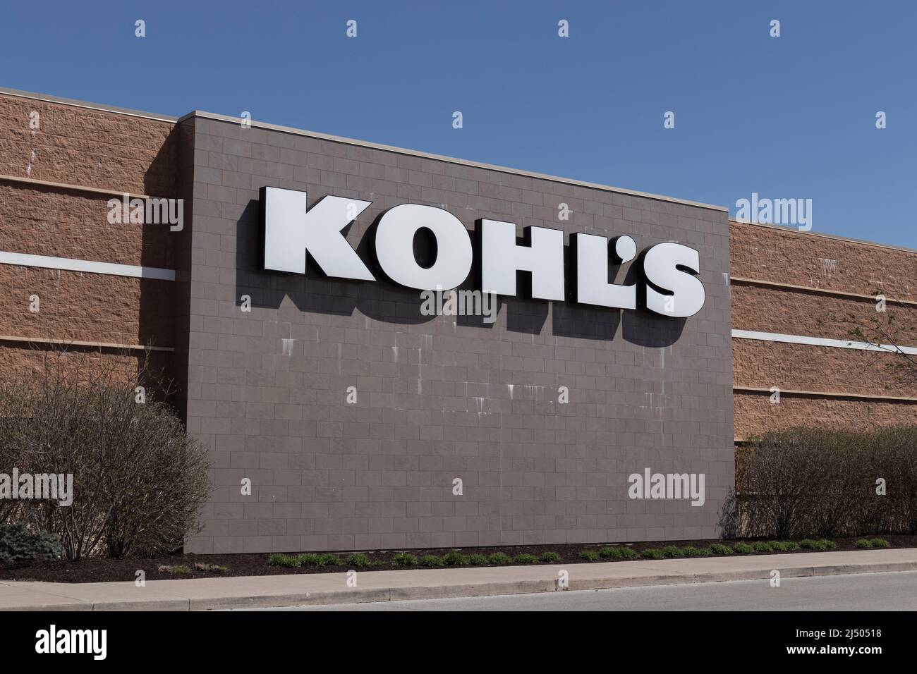 Richmond Circa Abril 2022 Kohl's Retail Store Localización. Kohl's