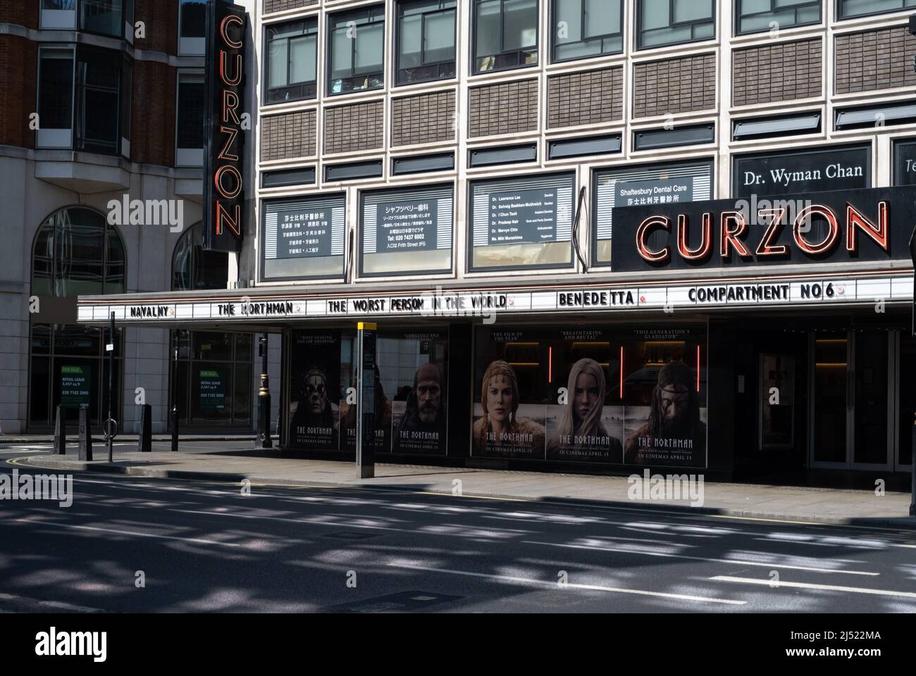 El cine Curzon en Londres, Inglaterra. Foto de stock