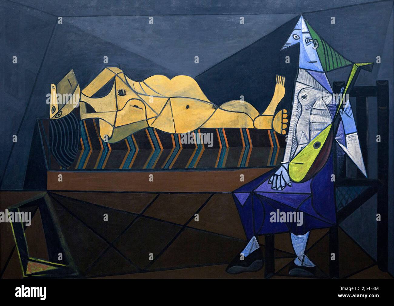 El amanecer, L'Aubade, el Aubade, la serenata, Pablo Picasso, 1942, Centre Pompidou, París, Francia, Europa Foto de stock