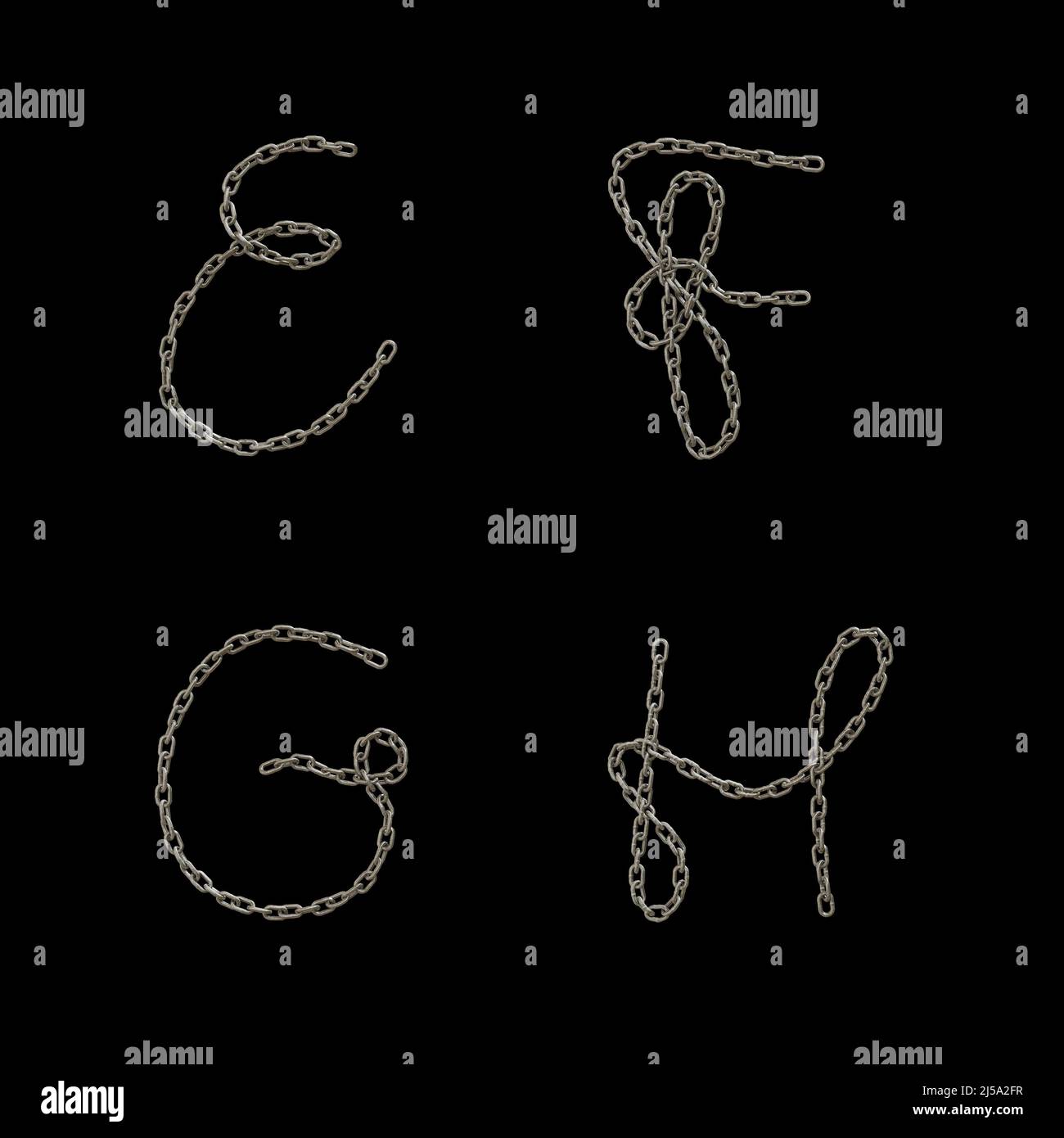 Alfabeto metalico letra h fotografías e imágenes de alta resolución Alamy