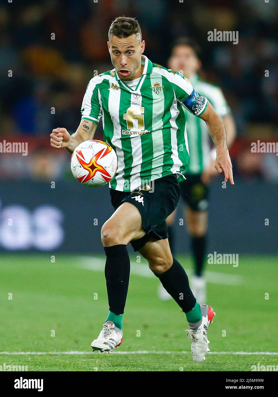 Sergio Canales de Real Betis durante el partido Copa del Rey entre Real