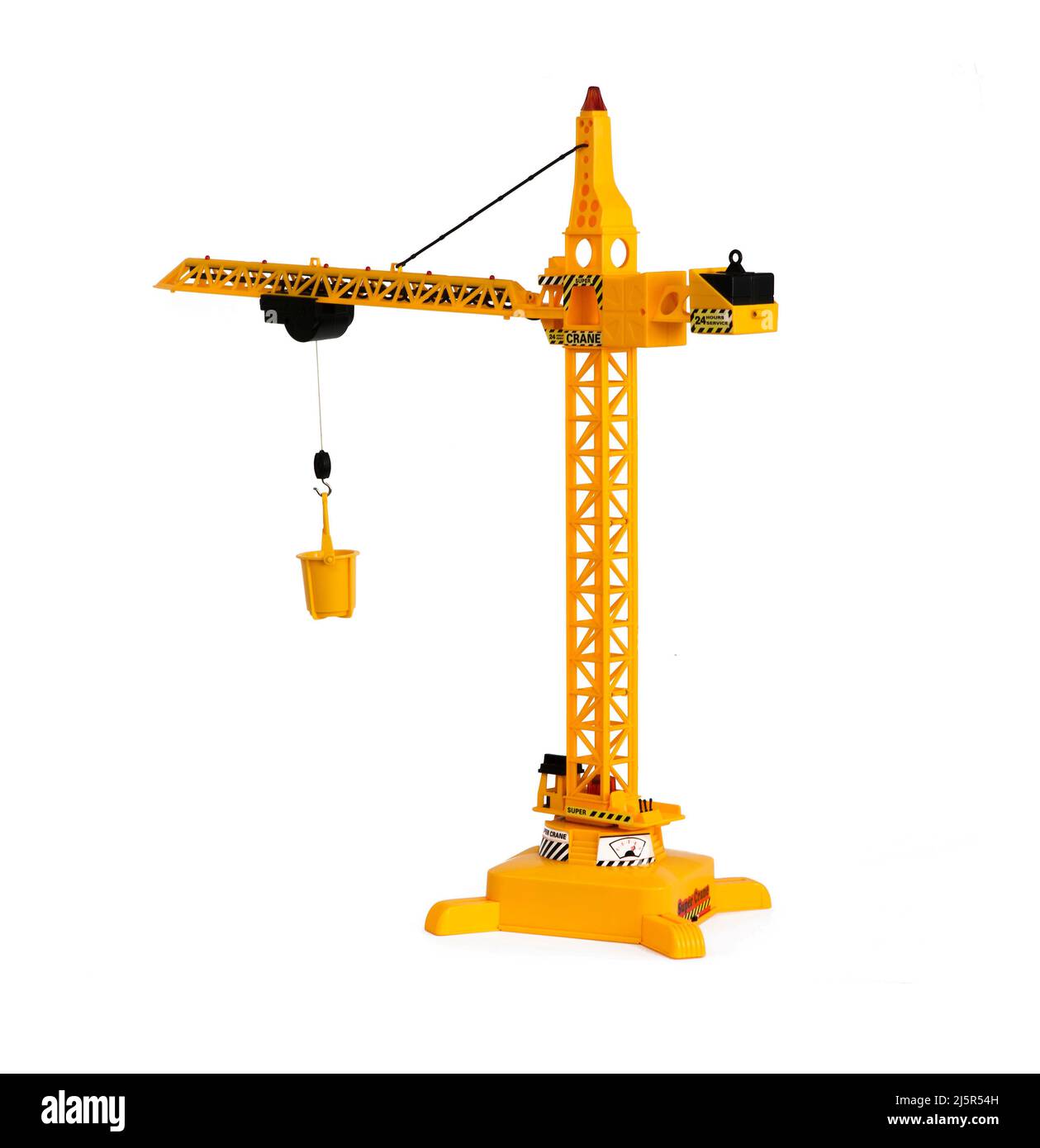 Construcción de juguetes grúas torre, elevación pesada se utiliza en la  construcción, fabricación Fotografía de stock - Alamy