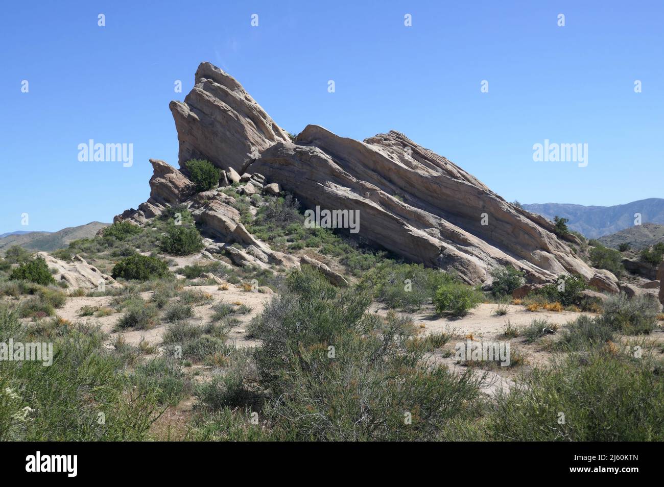 Agua Dulce, California, Estados Unidos 17th Abril 2022 Una vista