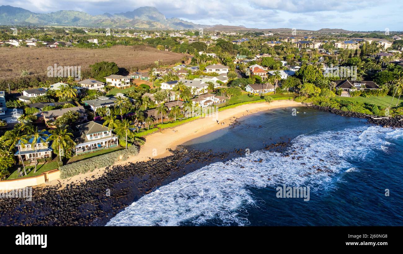 Baby Beach, Koloa, Kauai, Hawaii Foto de stock