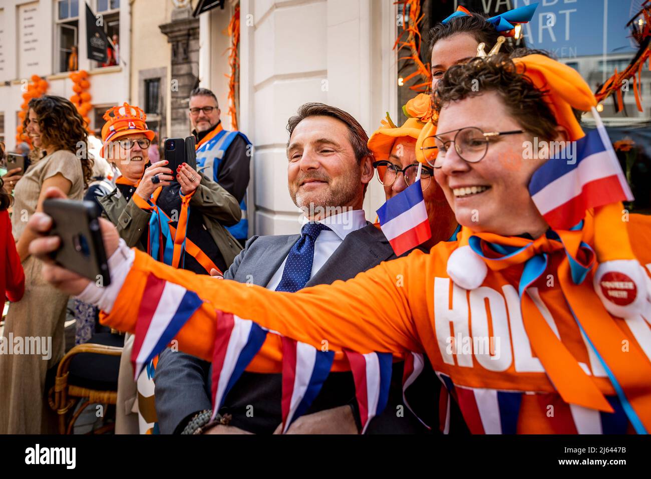 El Príncipe Maurits de los Países Bajos celebra el 55th cumpleaños del Rey durante el Día del El Príncipe Maurits de los Países Bajos celebra el 55th cumpleaños del Rey durante el Día del