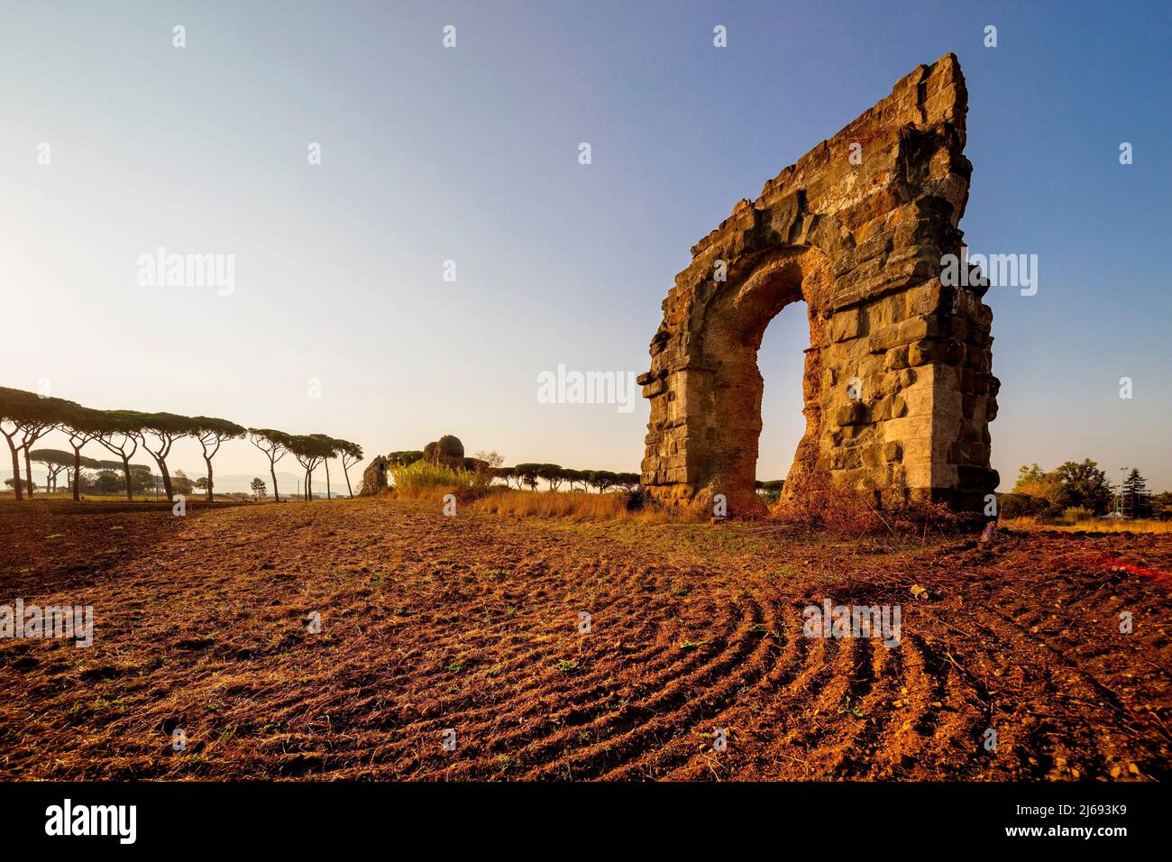 Parque de los Acueductos, Roma, Lazio, Italia Fotografía de stock Alamy