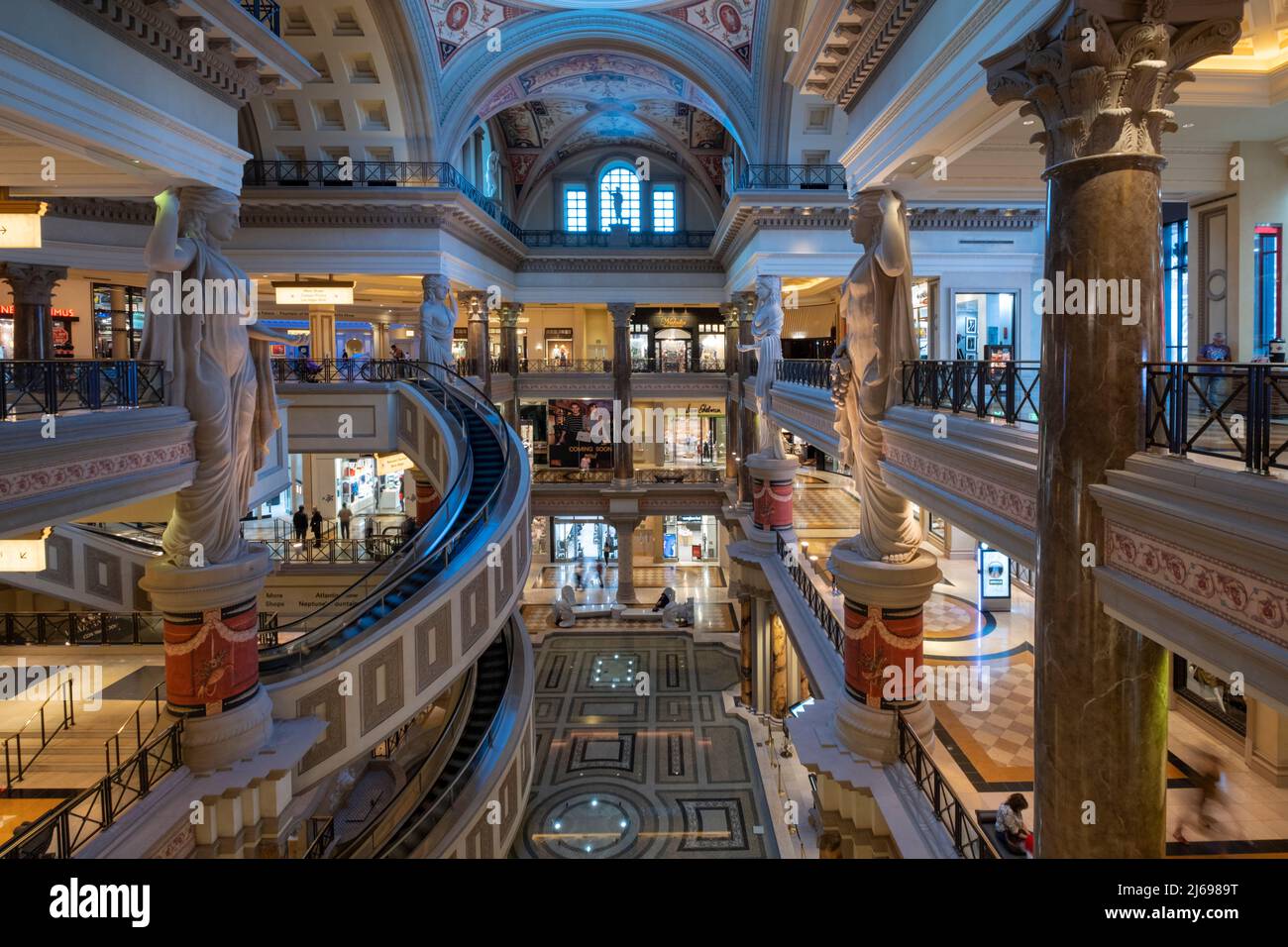 The Forum Shopping Mall en Caesars Palace, Las Vegas, Nevada, Estados  Unidos de América Fotografía de stock - Alamy