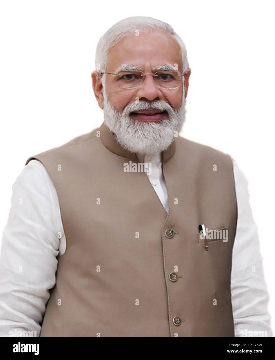 narendra modi de pie foto de tamaño completo