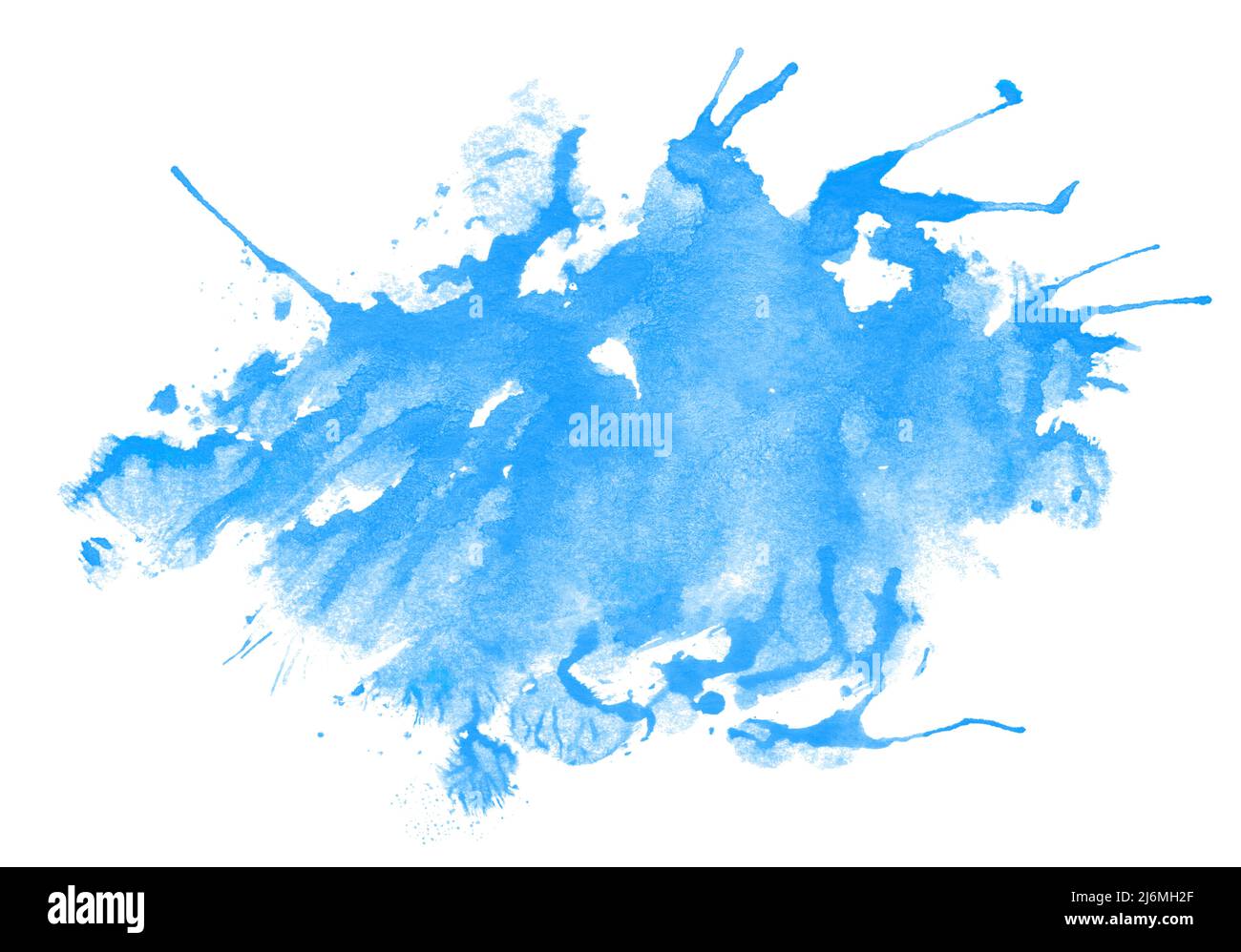 Fondo acuarela azul, elemento artístico para pancarta, plantilla, estampado  y logotipo Fotografía de stock - Alamy