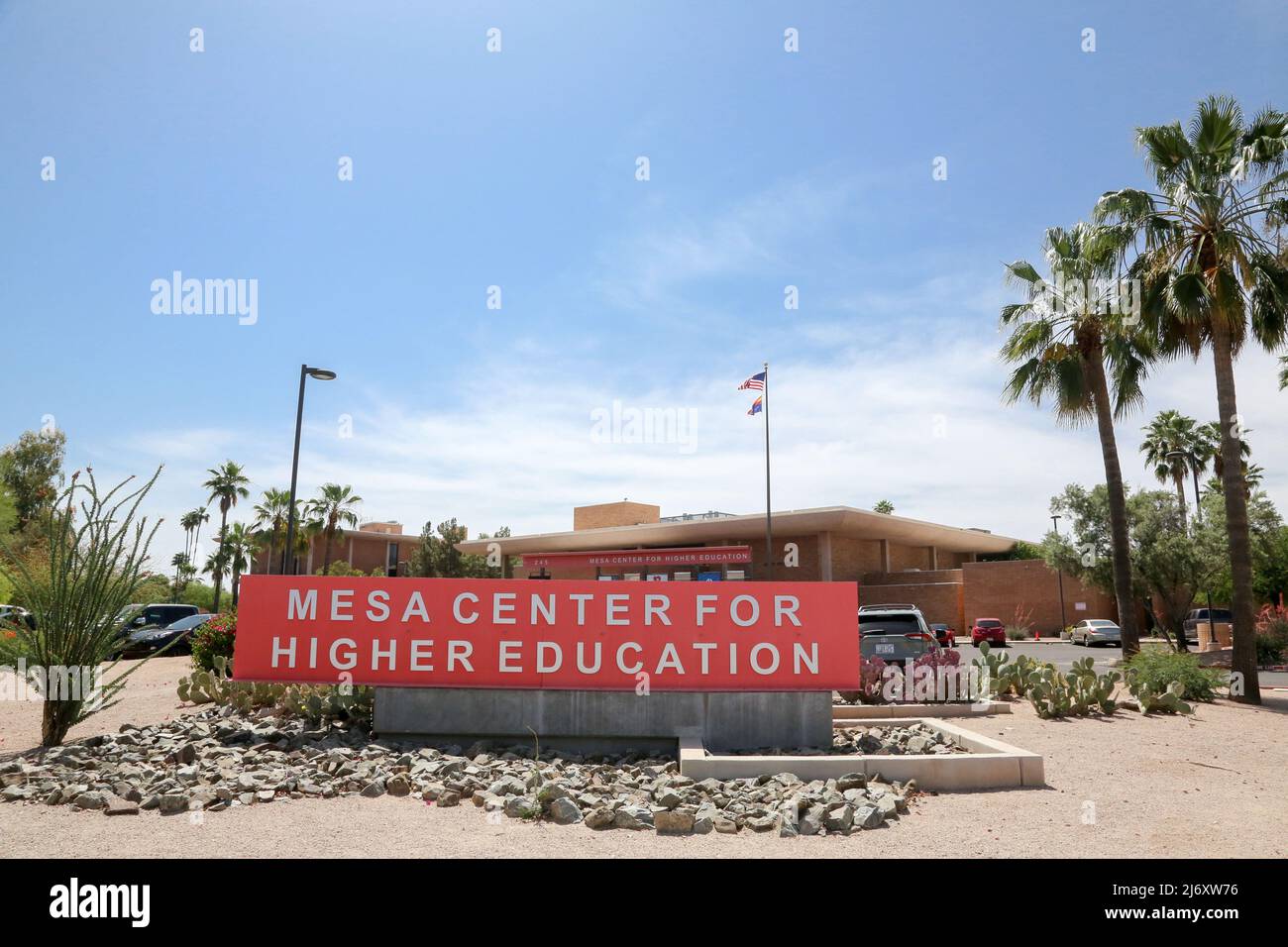 El Centro Mesa para la Educación Superior es el hogar de LaunchPoint y la  Universidad Benedictina, como se ve aquí en Mesa, Arizona, EE.UU. El 3 de  mayo de 2022. LaunchPoint es