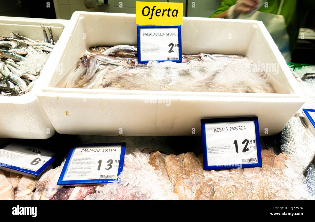 Supermercado marisco fotografías e imágenes de alta resolución - Alamy