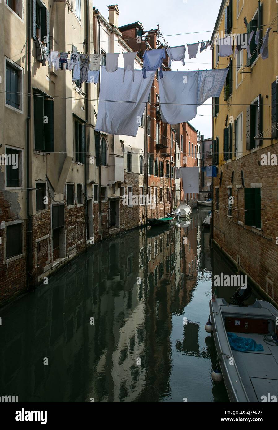 Italiano Venedig Kanal im Cannaregio-Bezirk -557 Foto de stock