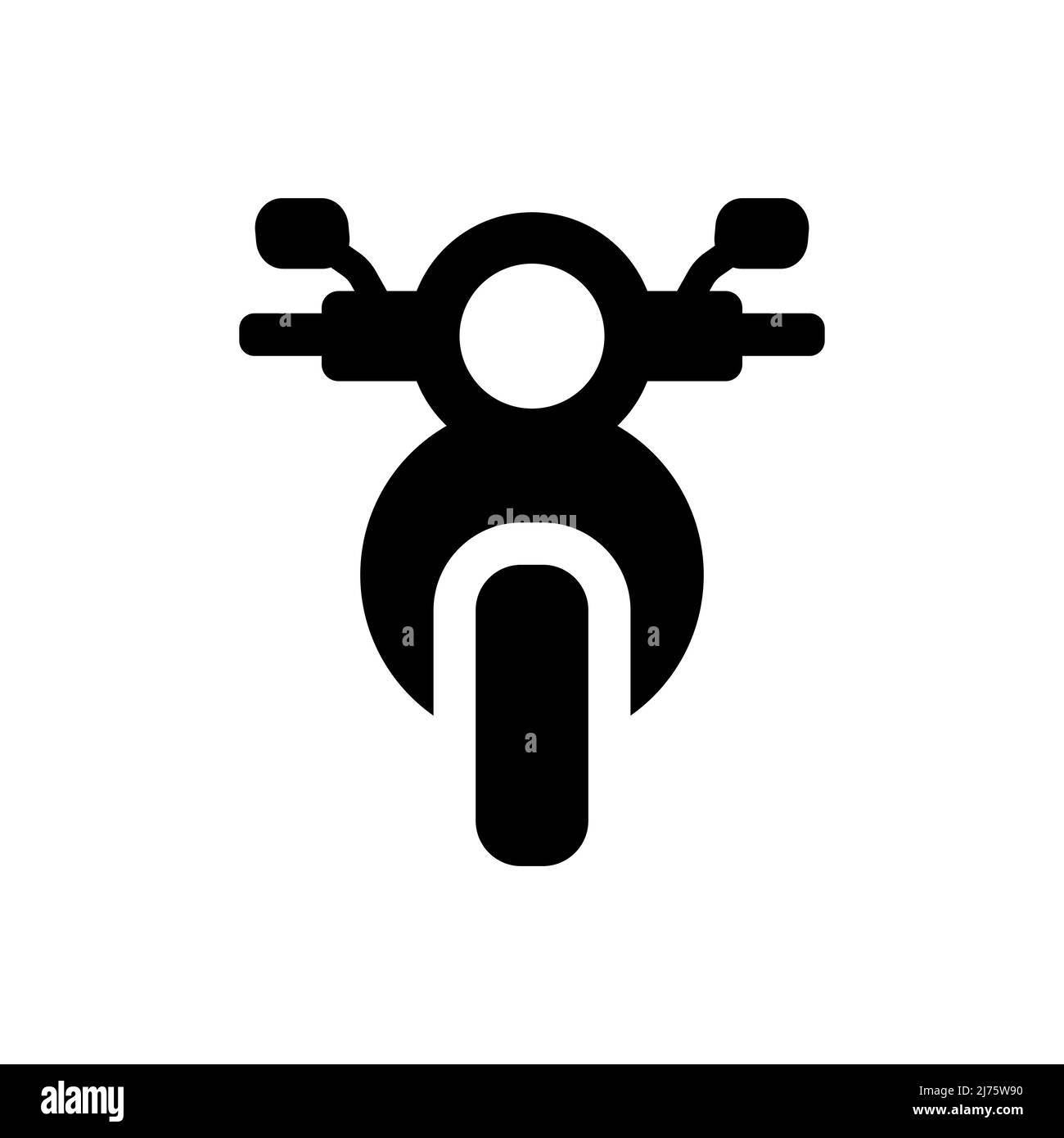 Moto partes accesorios moto silueta iconos conjunto. Equipo para moto.  Ilustración vectorial Imagen Vector de stock - Alamy