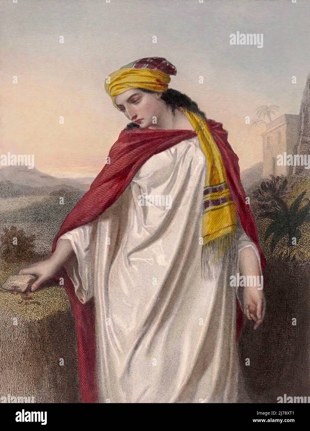 Zipporah, esposa de Moisés, Libro del Éxodo Foto de stock