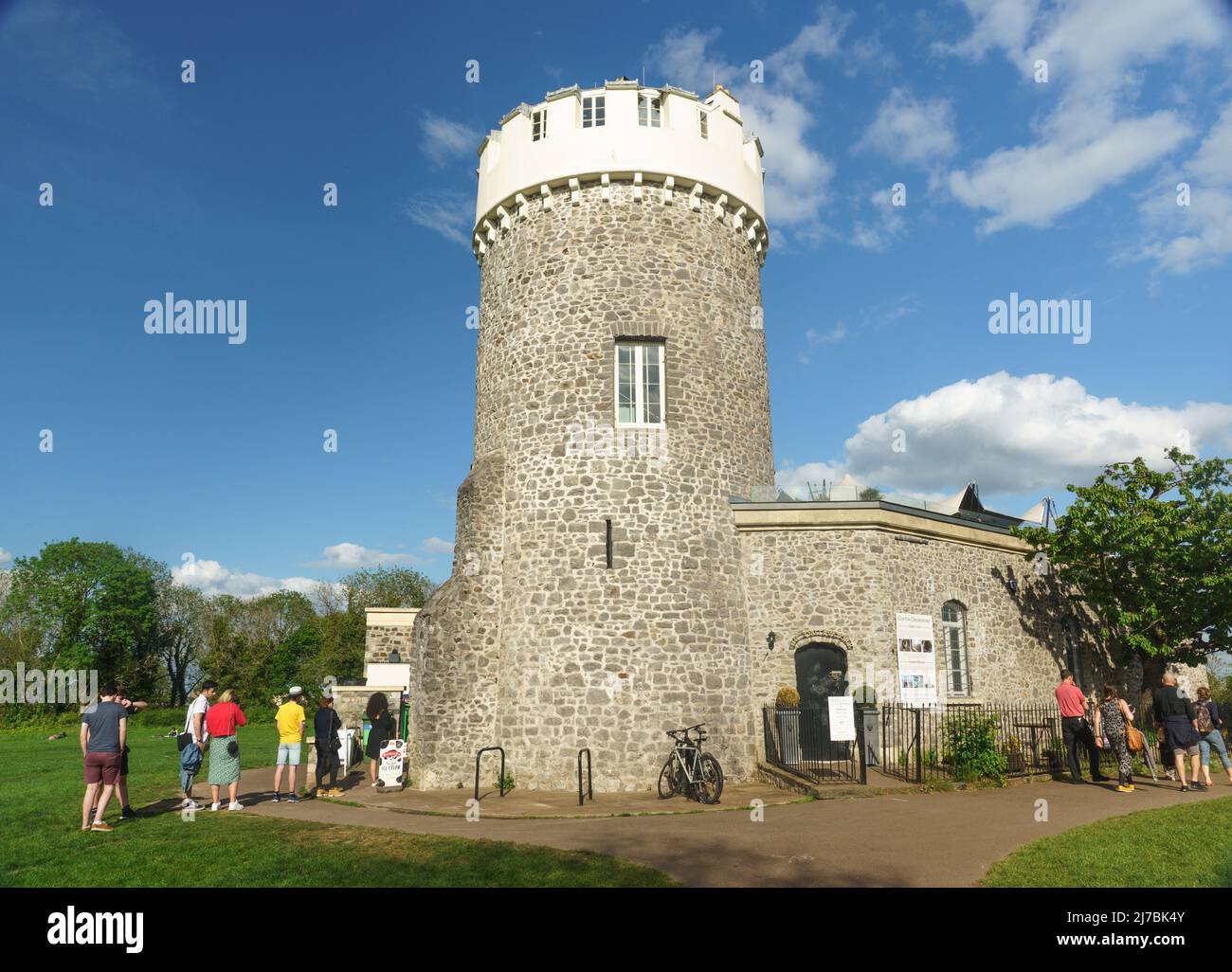 Clifton Observatory, Clifton, Bristol, Reino Unido Foto de stock