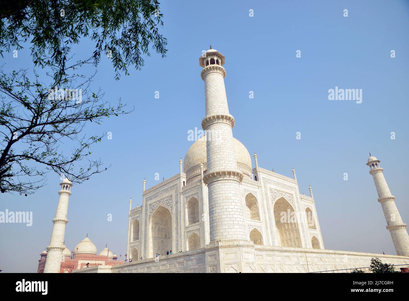 Taj Mahal - Monumento del amor Foto de stock