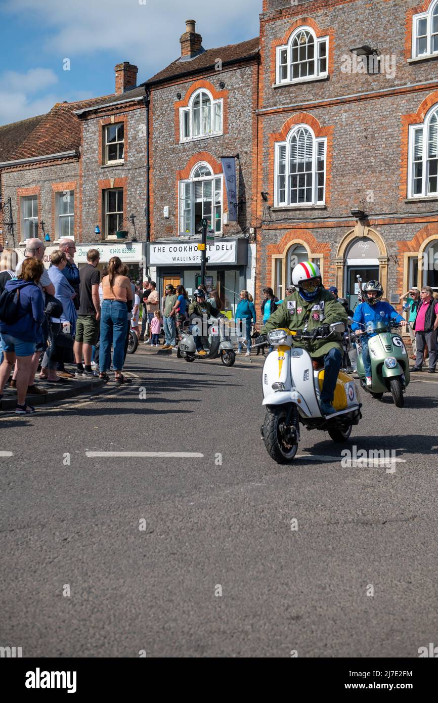 Wallingford Car Rally, 2022 Desfile alrededor de la plaza del mercado