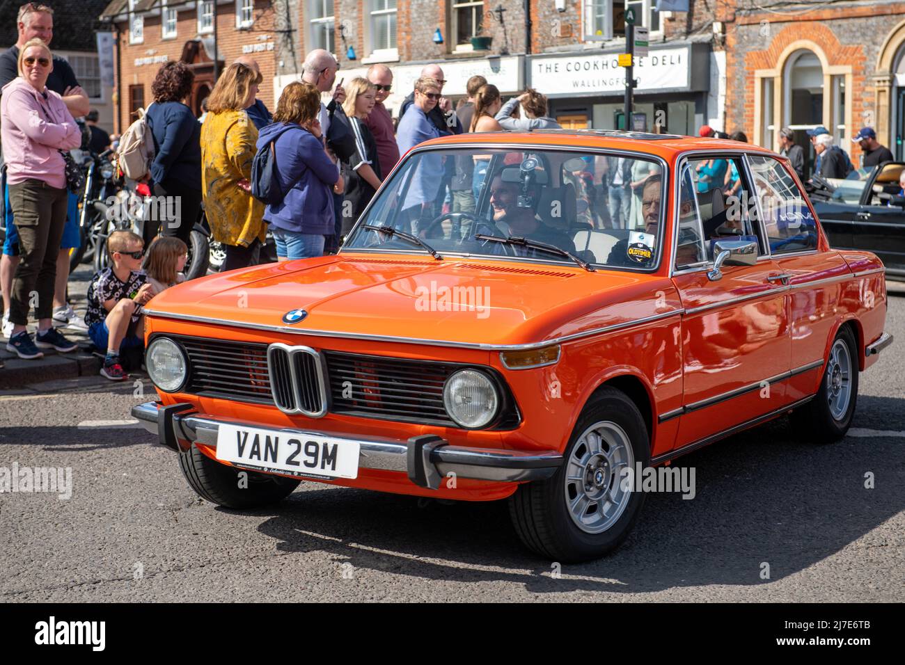 Wallingford Car Rally, 2022 Desfile alrededor de la plaza del mercado
