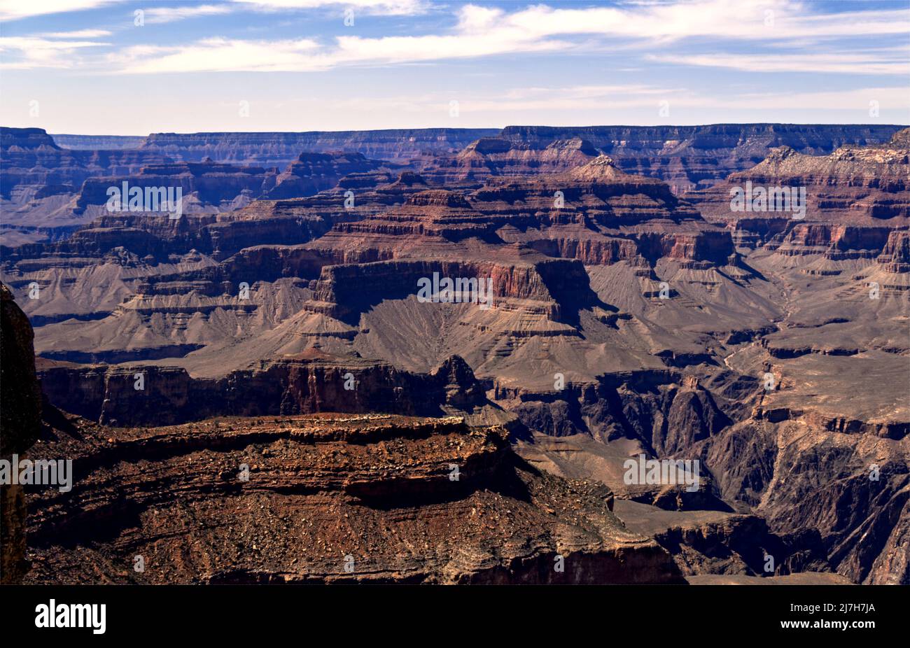 Grand Canyon - Rim Trail View Foto de stock