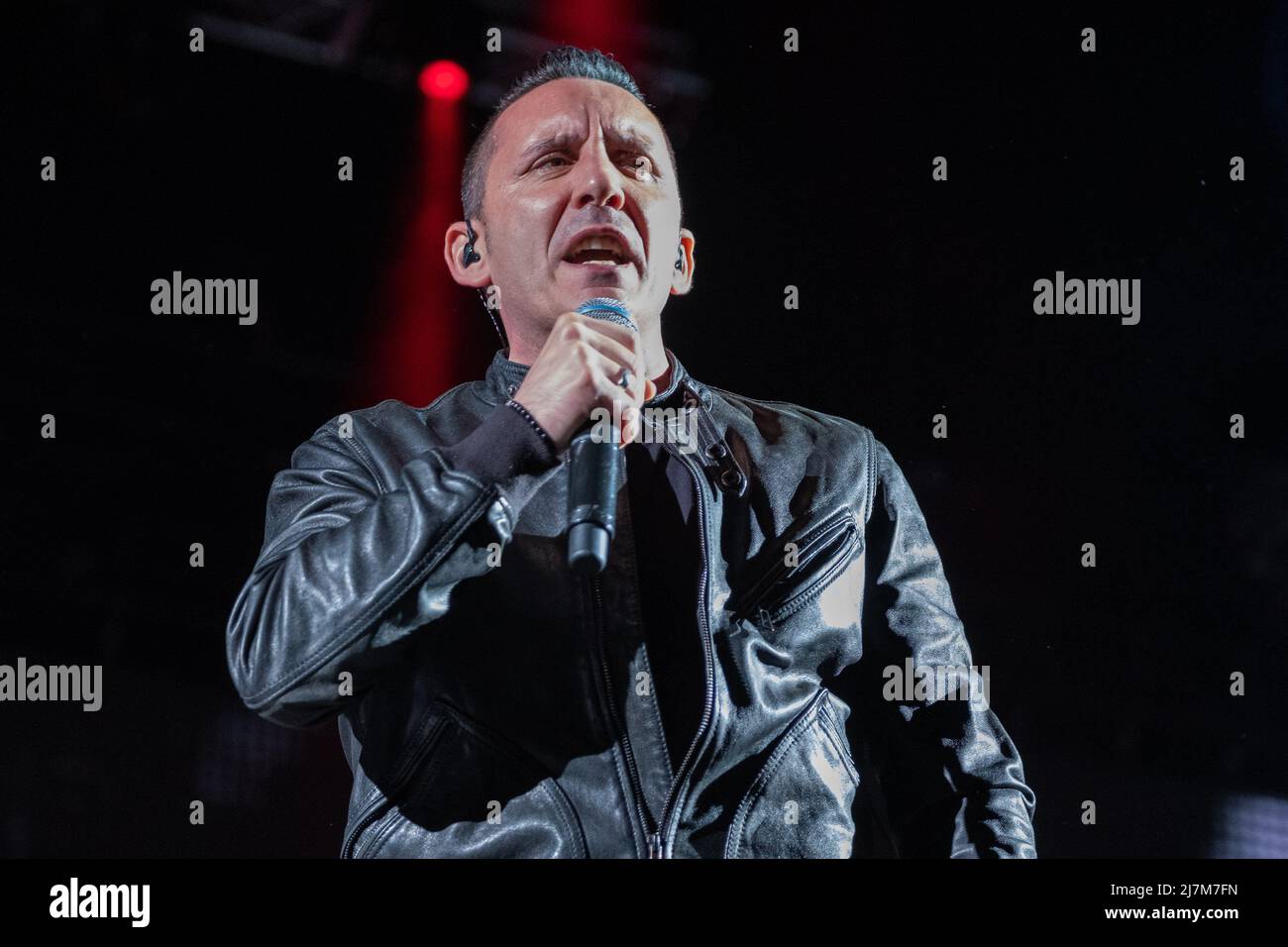 Verona, Italia. 09 de mayo de 2022. La imagen muestra a Modà una banda pop italiana durante las actuaciones en Arena di Verona para su “Buona Fortuna tour” Foto de stock