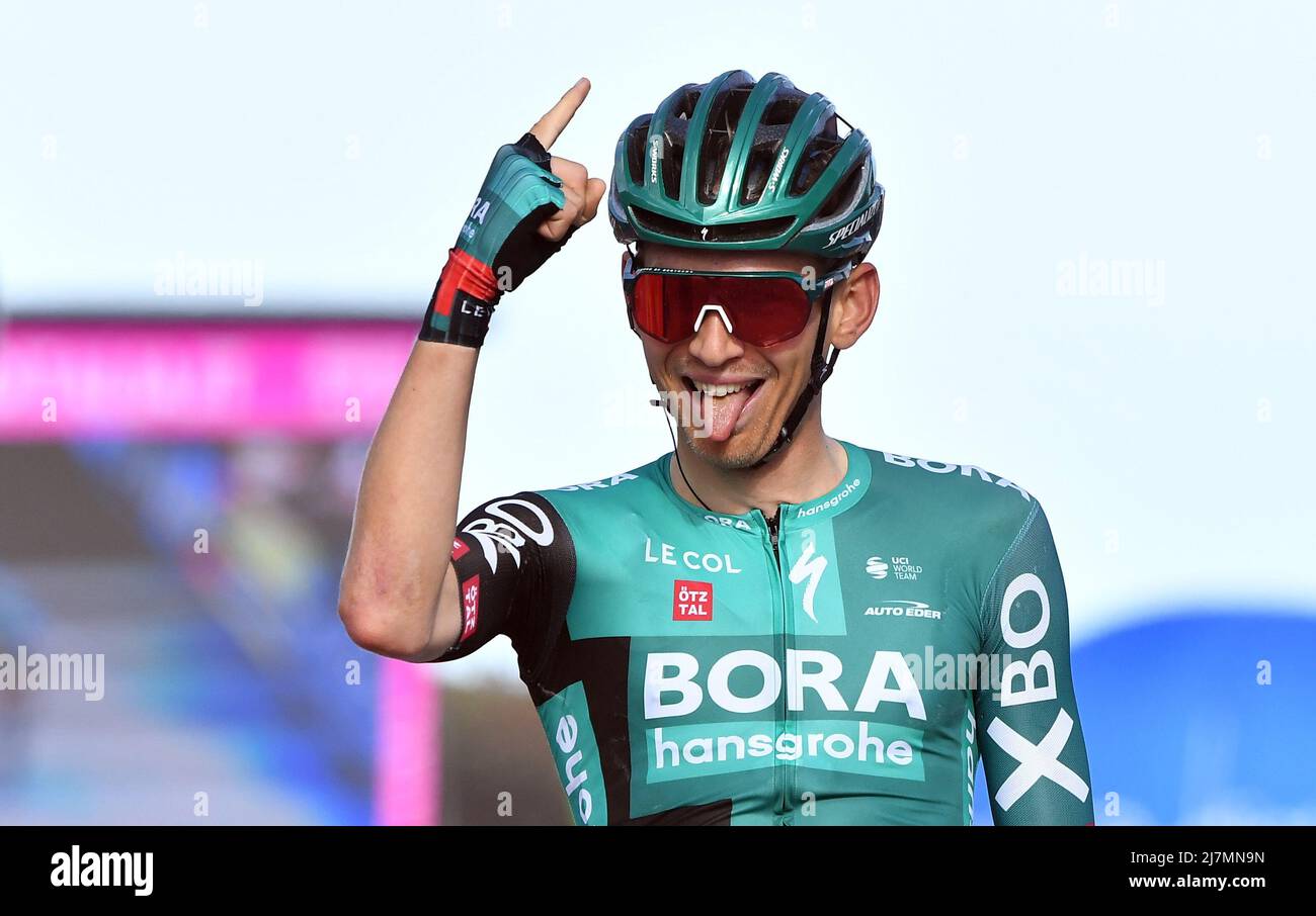 Ciclismo Giro d'Italia Etapa 4 Avola a EtnaNicolosi, Italia 10 de mayo de 2022 BORA