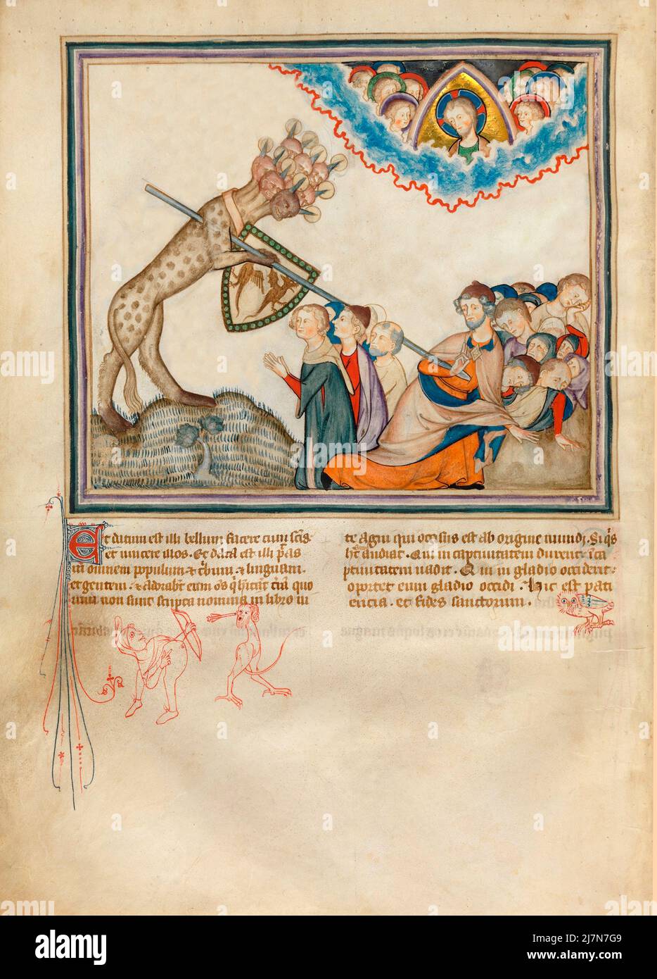 El Apocalipsis de los Claustros ca. 1330 El Apocalipsis, o Libro de