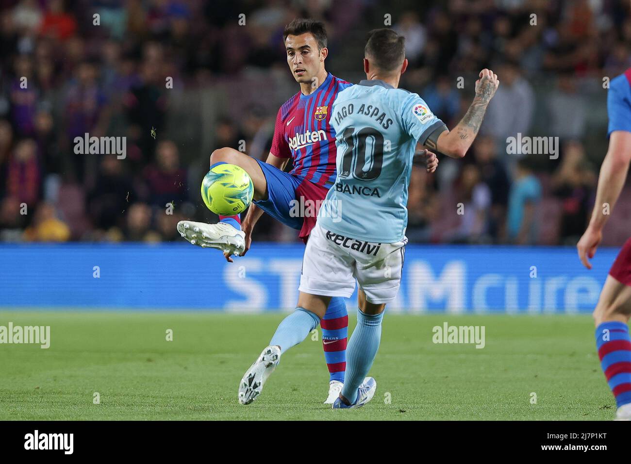 Barcelona, España. 10/05/2022, , Eric García del FC Barcelona en acción durante el partido de Liga entre el FC Barcelona y el Real Celta de Vigoat Camp Nou en Barcelona, España. Foto de stock