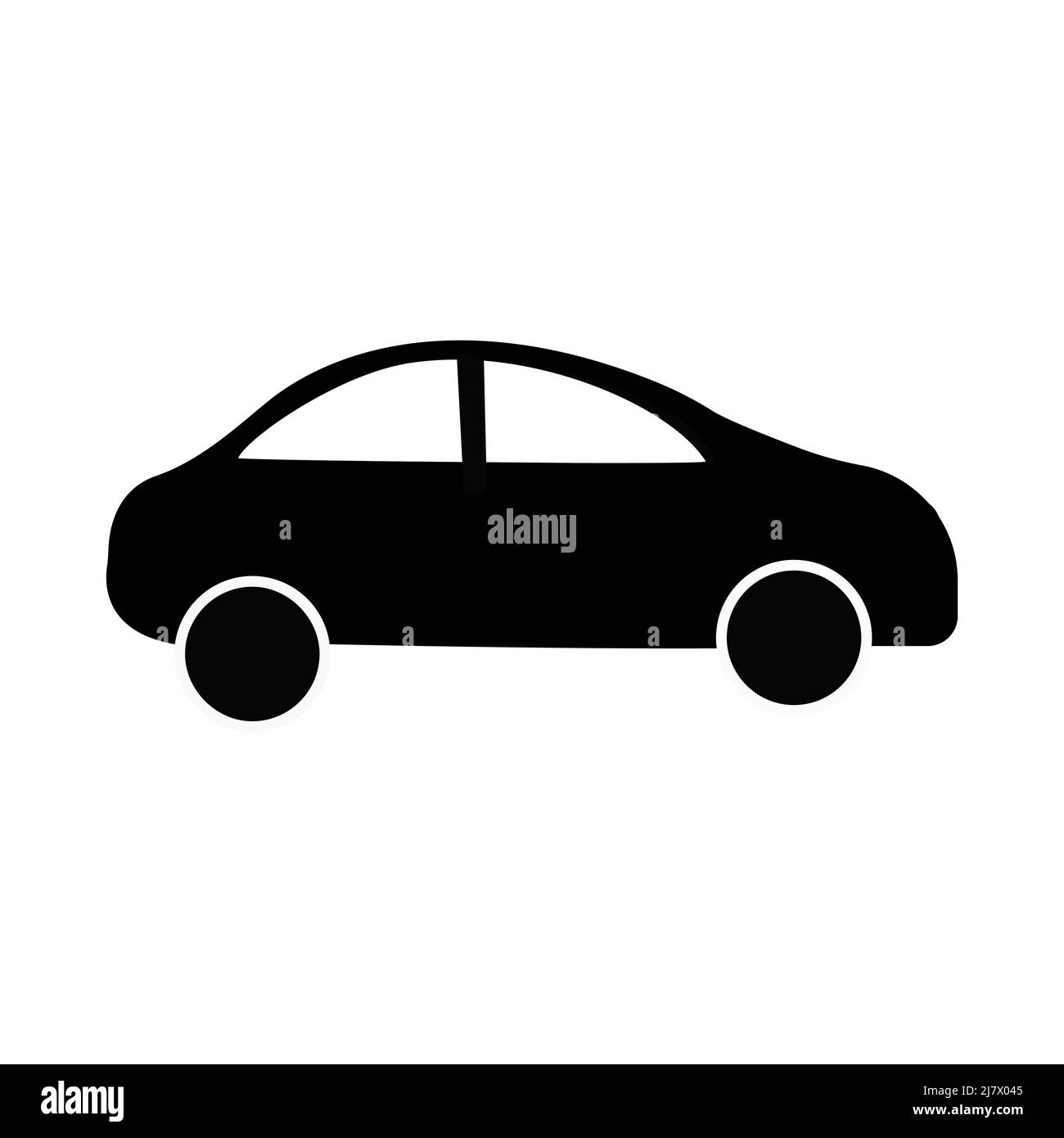 Logotipo de símbolo de coche. Ilustración vectorial. Ilustración del Vector