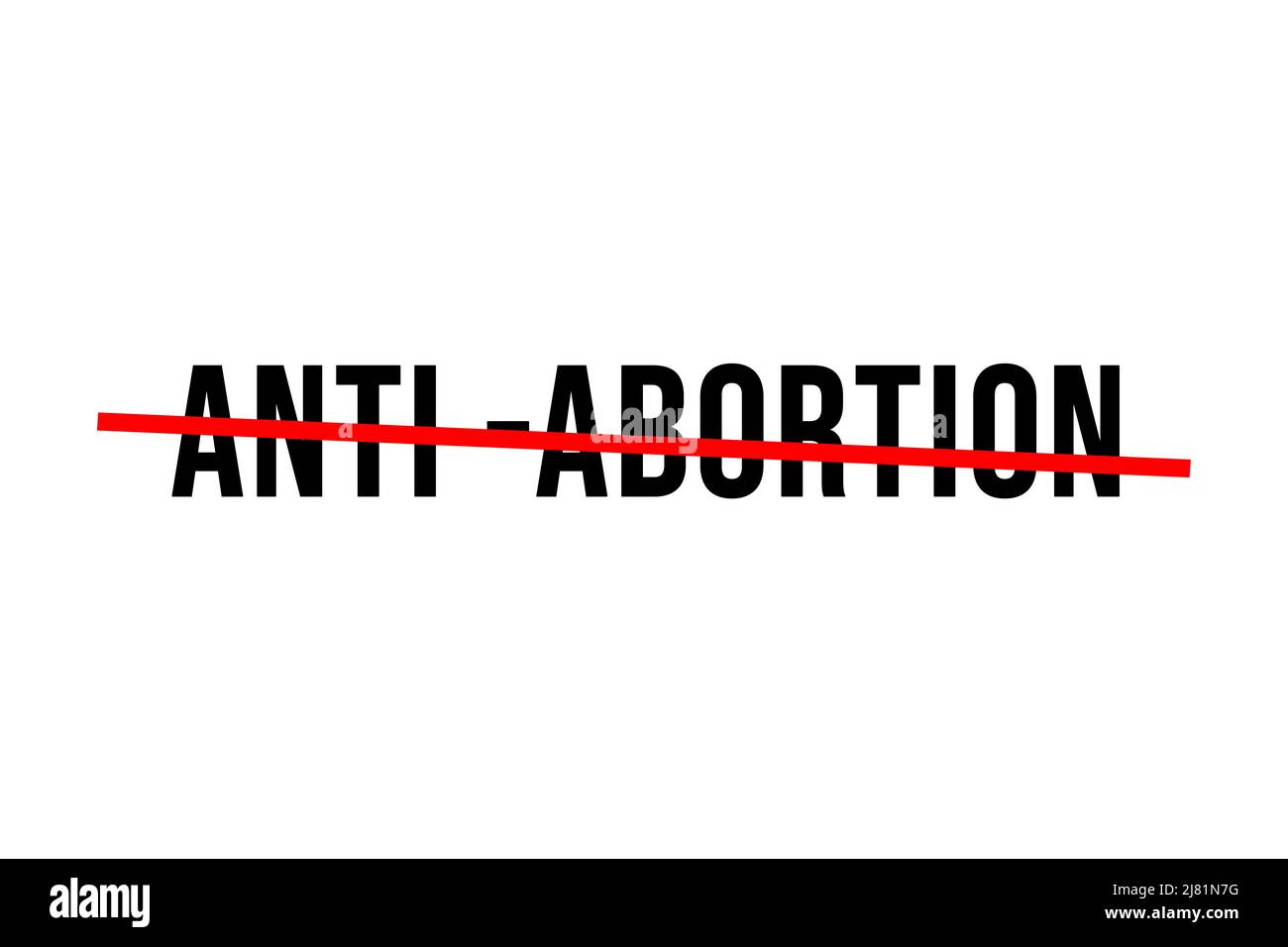 Mantenga legal el aborto. Póster, banner o fondo de Pro Abortion Foto de stock