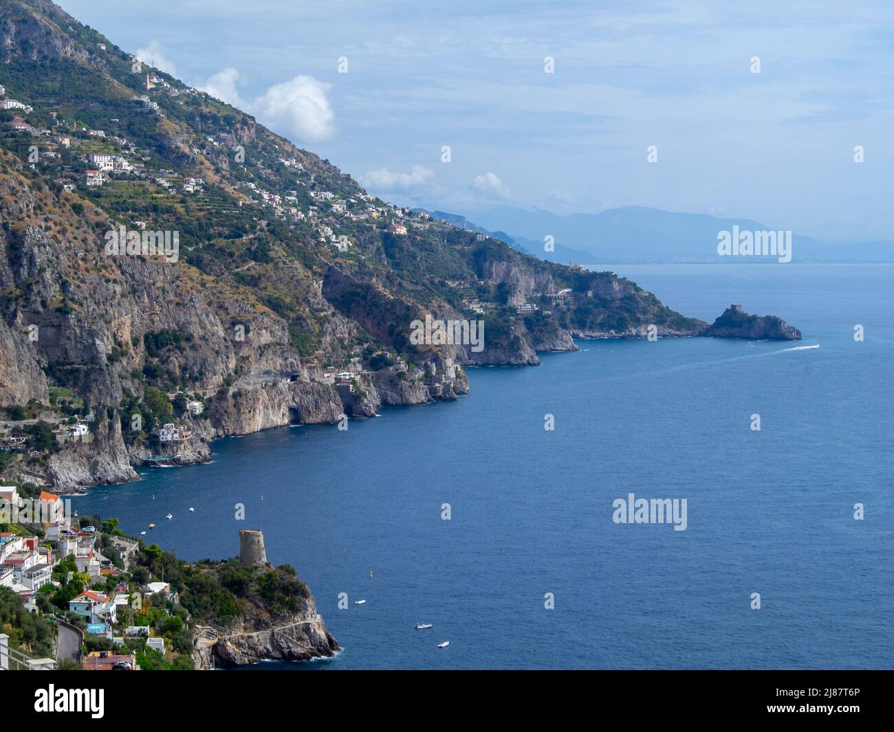 Costa de Amalfi Foto de stock