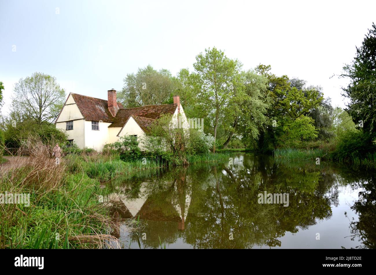 Molino de Flatford Foto de stock