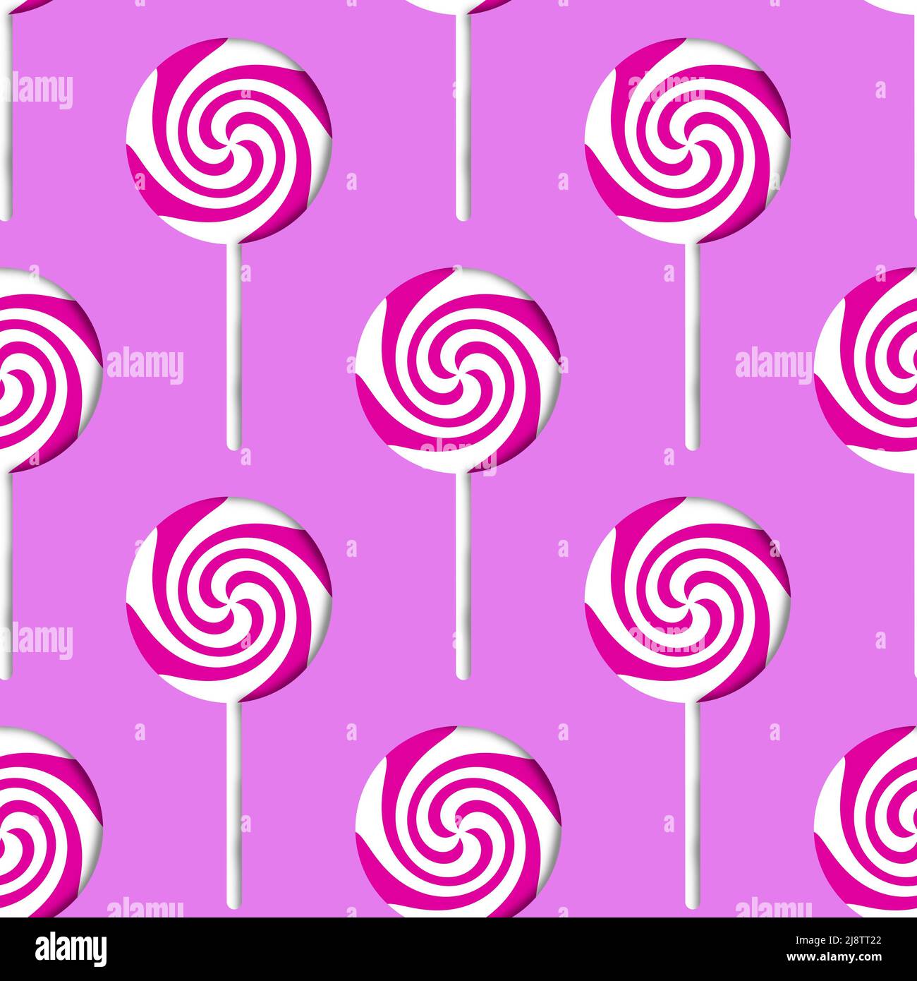 Dibujos animados para niños costuras Lollipop patrón de dulces para telas y embalajes y regalos y ropa de cama para envolver Fotografía de stock - Alamy