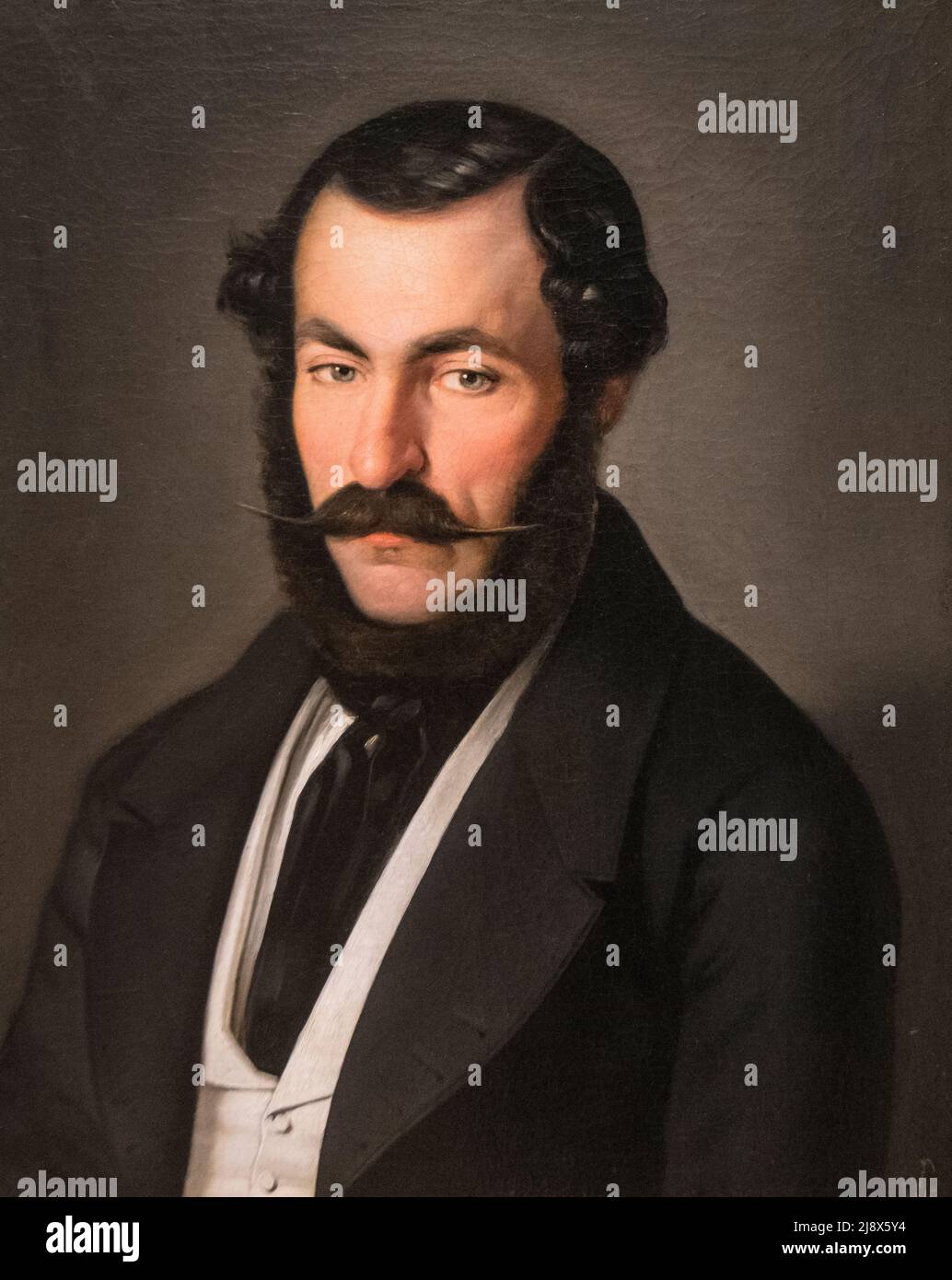Pavle Simic - Teodor Pavlovic (1840) Foto de stock